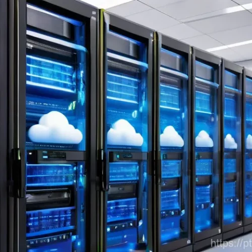 기술 스택에서의 클라우드 기술 활용 - **Cloud Evolution & Innovation:** This prompt will visually represent the transition from traditiona...